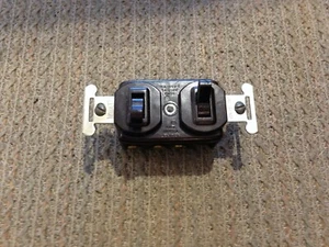 NEW BROWN COMBINATION SWITCH WITH ONE SINGLE POLE AND ONE 3 WAY SWITCH - Picture 1 of 6