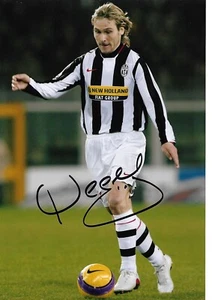 Foto autógrafa firmada a mano de Pavel Nedved 12x8 certificado de autenticidad de la Juventus - Imagen 1 de 1