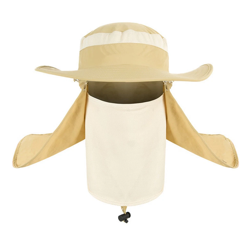 Gorra de verano de ala ancha para hombre transpirable para pesca al aire libre gorra de verano Foto 1 de 1