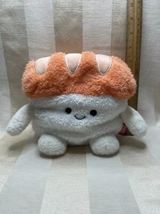 Seth the Salmon Nigiri Sushi Takeout Bum Bumz plush TakeoutBumz White 8” - Picture 1 of 3
