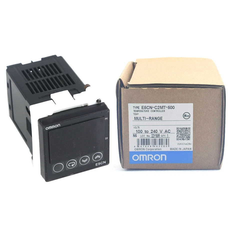 Omron E5CN-C2MT-500 AC100-240 Temperature Controller New in Box NIB Free Ship - Image 1 of 4