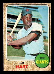 1968 OPC O PEE CHEE BASEBALL #73 JIM HART NM San Francisco Giants Card - Picture 1 of 2