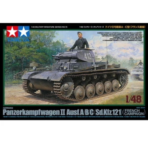 Tamiya 32570 GERMAN Panzerkampfwagen II Ausf.A/B/C (Sd.Kfz.121) FRENCH CAMP 1/48 - Picture 1 of 3