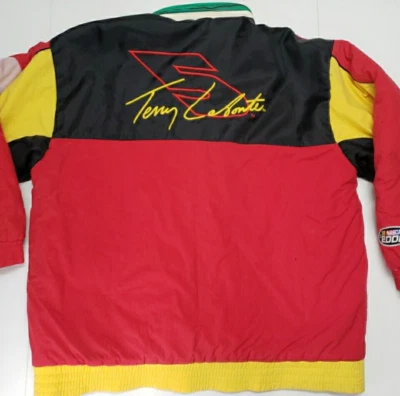 Abrigo Parka Grande De Colección Años 90 Terry Labonte Kelloggs Corn Flakes Racing Chase NASCAR Foto 1 de 4