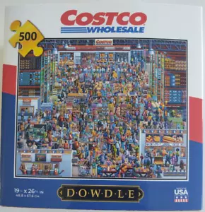 NIP COSTCO WHOLESALE STORE JIGSAW PUZZLE 500pc ERIC DOWDLE Treasure Hunt GIFTS - Picture 1 of 11