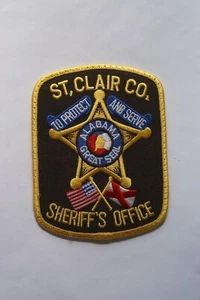 St Clair County Sheriff's Office patch, Alabama - Picture 1 of 1