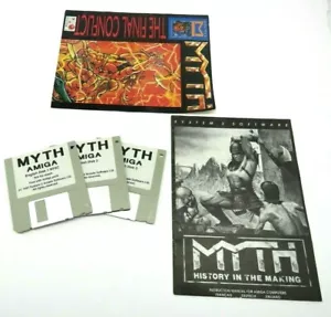 Myth (Amiga 500,1000,2000,2500,3000), 1992 System 3 Arcade Software NTSC - Picture 1 of 9