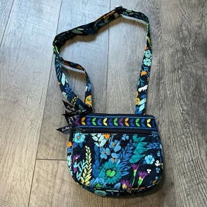 Vera Bradley Midnight Blues Hipster Crossbody Bag - Picture 1 of 6