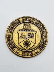 Authentische Vintage UNITED STATES ARMY INTELLIGENCE ""DCSINT'S OWN"" 3-Sterne-MÜNZE - Bild 1 von 4