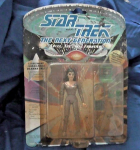 1992 PLAYMATES DEANNA TROI NUMBERED FIGURE WITH STARFLEET GEAR HARD TO FIND - Picture 1 of 11