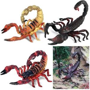 Scenes Making Scorpion Model Halloween Supplies Insect Figurine Kids Cognition
