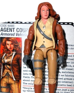 GI joe COVERGIRL courtney krieger DTC direct to consumer complete file card 2006 - Picture 1 of 2