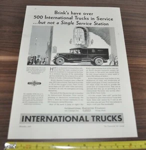 1930 International Speed Truck Ad - Picture 1 of 1