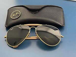 Authentic Vintage RayBan B&L Aviator 50th Anniversary 1987 The General - 62mm