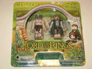 Gollum & Samwise Gamgee LOTR Herr der Ringe Minimates Figurenset Neu 2004 - Bild 1 von 1