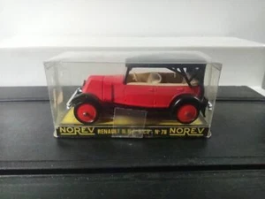Norev No. 78 1924 Renault 6 CV N.N 1:43 Scale Model Car Mint in Box Club Paper - Picture 1 of 13