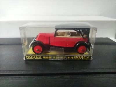Norev No. 78 1924 Renault 6 CV N.N 1:43 Scale Model Car Mint in Box Club Paper - Image 1 of 4