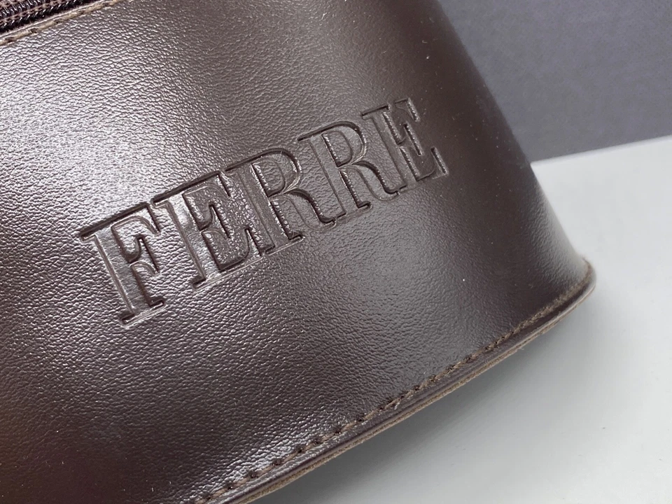 Estuche para gafas Ferre gafas de sol semi rígidas grandes XL cuero Foto 1 de 4