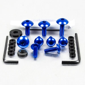 Screws Kit Fairing Aluminum GSR600 06+ Blue - Picture 1 of 1