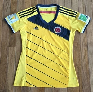 2013 ADIDAS Climacool Colombia National Team Home Soccer Football Jersey Size M - Picture 1 of 13