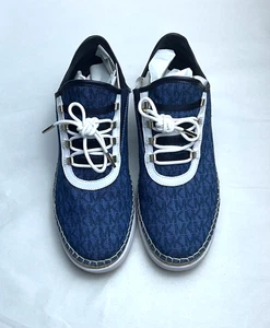 SNEAKERS STRINGATE MICHAEL KORS FINCH LOGO DENIM 11M - Foto 1 di 5