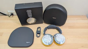 DYSON OnTrac Noise Cancelling Headphones CNC Aluminum Yellow - Picture 1 of 7