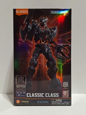 Blokees Transformers Scourge Clásico Clase Modelo Kit Figura 75 Piezas Nuevo Precintado Foto 1 de 4