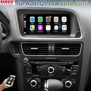 8,8 Zoll für Audi Q5 Low 2013-2016  Android13 Carplay FM GPS 4G+64G BT Autoradio - Picture 1 of 10