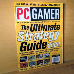 PC Gamer Magazine January 2000 Ultimate Strategy Guide NO LABEL - Picture 1 of 7