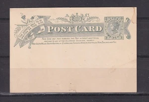 VICTORIA, POSTAL CARD, 1900 Commonwealth 1d. Green, unused. - Picture 1 of 1