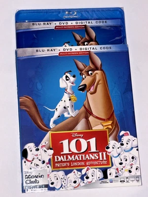 101 Dalmatians 2 (Blu-ray + DVD0) w/ Slipcover - No Digital [Read Free Shipping] - Image 1 of 2