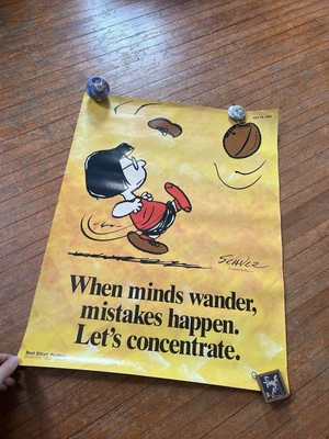 Carteles motivacionales vintage 1993 Herman & Charlie Brown/Sulz  Foto 1 de 4