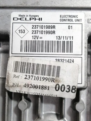 28321424 centralina motore RENAULT KANGOO EXPRESSION 2011 1311881 - Immagine 1 di 4