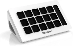 Womier D15 Stream "Deck" Controller 15 Key LCD with Side Info Display OBS Twitch - Picture 1 of 4