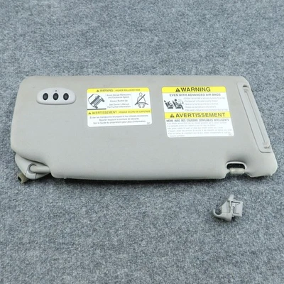 06-12 Subaru Tribeca conductor izquierdo parasol parasol iluminado Homelink gris OEM Foto 1 de 4