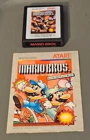 Mario Bros +Manual for Atari 2600/7800/2600+/7800+ TESTED WORKS