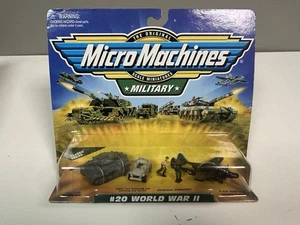 Micro Machines Military #20 WWII Set Sealed Tiger Tank P-61 Galoob 1999 ~312 - Picture 1 of 6