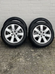 Original VW Passat B6 16 Zoll Alufelgen | 3C0601025A | Michelin 205/55R16 - Bild 1 von 17