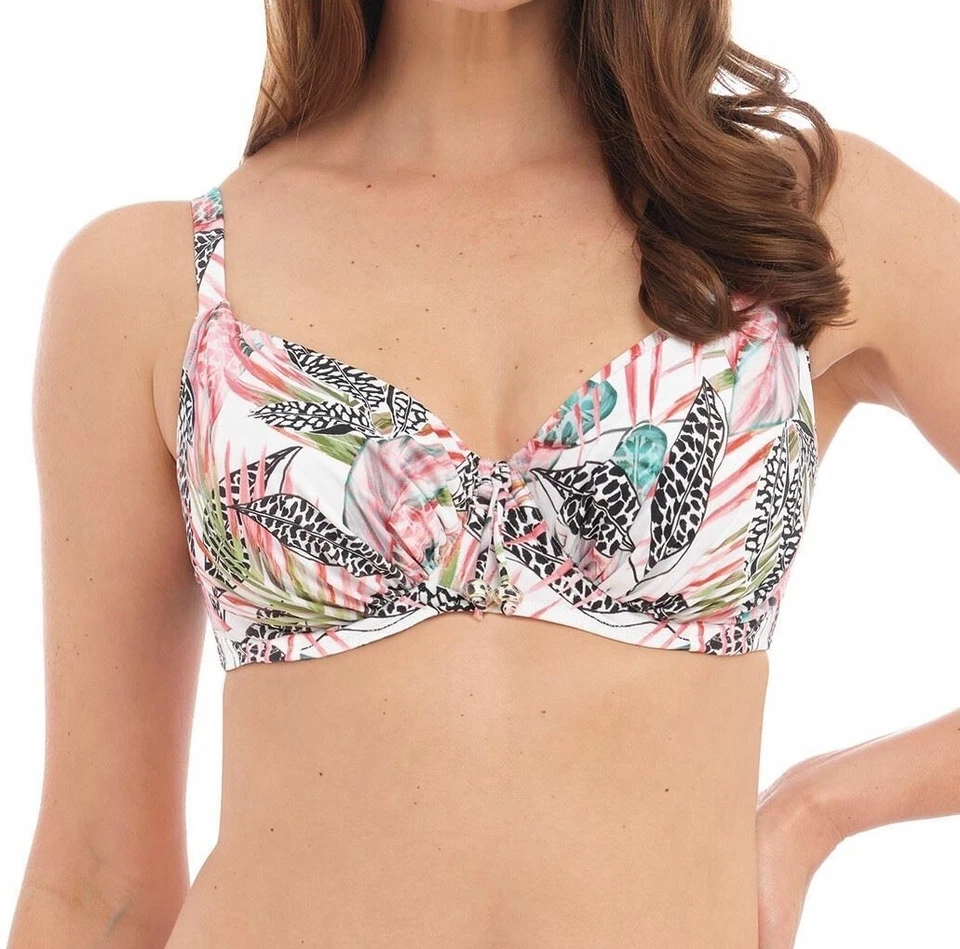 Top de bikini Fantasie Tobago melón talla 38D con aros copa completa 500801 Foto 1 de 4
