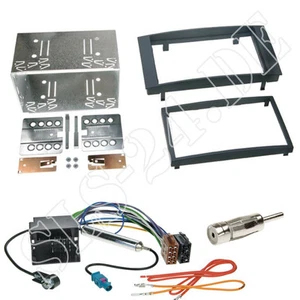VW T5 Multivan Doppel-DIN Autoradio Radioblende ISO Radio Kabel Antenne Adapter - Picture 1 of 1