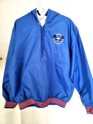 Винтажный XL нейлона пальто INDIANA ITP коробка передач завод, когда Chrysler был CHRYSLER - Изображение 1 из 4