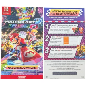 Mario Kart 8 Deluxe Full Game Download DLC - Nintendo Switch - Bild 1 von 1