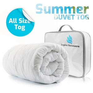 Summer Hotel Collection Quilt Duvet 2.5 4.5 7.5 TOG Lightweight Duvets All Size - Picture 1 of 11