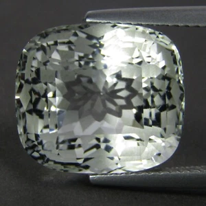 Impresionante cojín de topacio blanco natural de 13,82 quilates corte mágico piedras preciosas de Brasil REF-VDO - Imagen 1 de 3