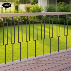 20 Stück Metallgeländer für Treppen Deko Treppengeländer Gartengeländer - Bild 1 von 12