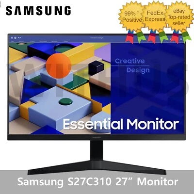 SAMSUNG Essential Monitor 27" S27C310  - Tracking - Image 1 of 4