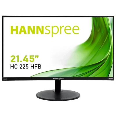 Hannspree HC 225 HFB computer monitor 54.5 cm (21.4") 1920 x 1080 pixels Full HD - Image 1 of 4