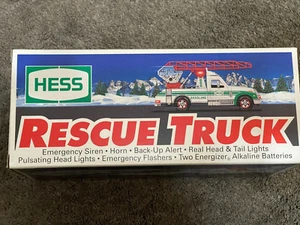 Hess Rettungswagen 1994 neu im Karton - Bild 1 von 2