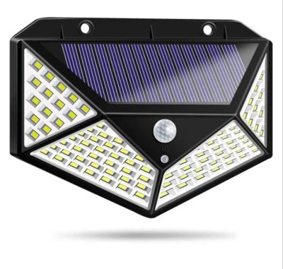 Outdoor Solar Lights with Motion Sensor LED Security Wall Light 3 Lighting Modes - Image 1 of 4