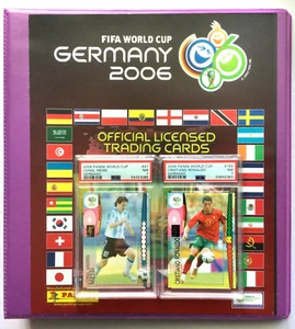 2006 Panini FIFA World Cup Complete Trading Card Set Messi Ronaldo PSA - Picture 1 of 24